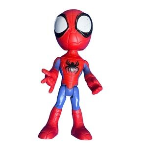 Spider Man Marvel Spidey and His Amazing Friends Spiderman 4" Action Figure Red